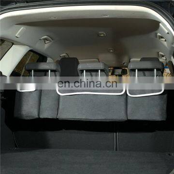 Trunk & Backseat Organizer Back Seat Storage and Car Cargo Organizer Free Your Trunk Floor