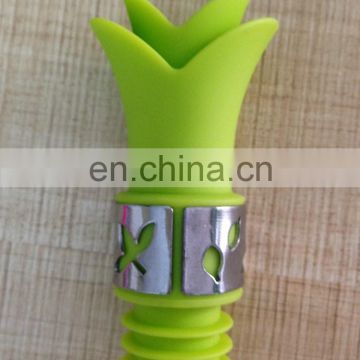 Kitchen Bar Party Silicone Lily Bottle Stopper Leakproof Wine Anti Spill Cork