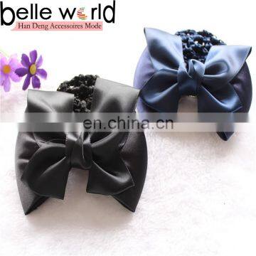 High quality of silk graceful hair barrette clips net