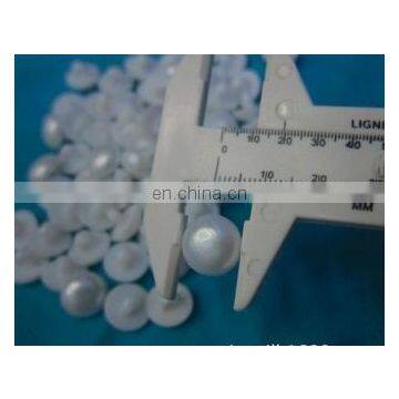 FAKE PEARL BUTTON 1 HOLE BUTTON FOR BAGS TALL FEET BUTTON FOR FASHION CLOTHES photo-3