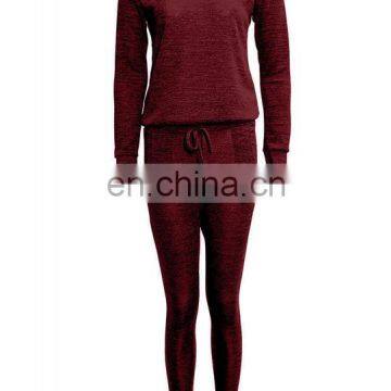 2016 China OEM Ladies Womens Casual Leisure LOUNGE WEAR Set JOGGERS Tracksuit photo-2