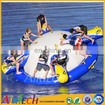 Cheap inflatable water spinner for people