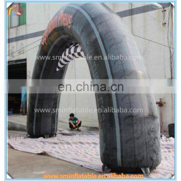 Factory Price Giant Tyre Inflatable Sports Air Arch,inflatable Tire Arch,advertising Inflatable Arch for Sale photo-3
