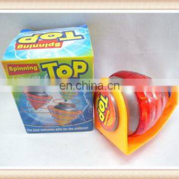 novelty plastic flashing spinning top toys for kids YX0263304