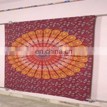 Cotton Mandala Tapestry Indian Tapestry Wall Hanging Hippie Wall Tapestries photo-3