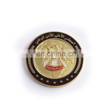 Gold Plated Metal Navy Challenge Coins photo-3