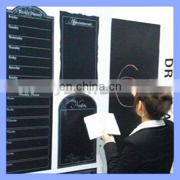 Removable black chalkboard Pvc chalkboard sticker