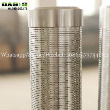 6 5/8inch(168mm) Water Well Screen/wedge Wire Screen/slotted V Type Wire Point Pipe photo-2