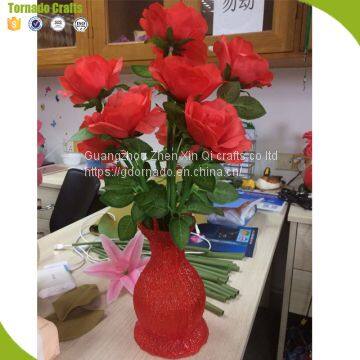 Real Touch Led Clothes Wedding Party 50pcs Led Artificial Lighting Flowers Decoration photo-2