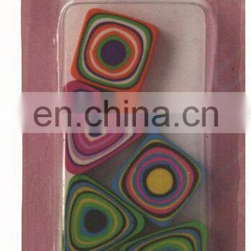 whirlpool shape color TPR eco-friendly children fancy eraser set