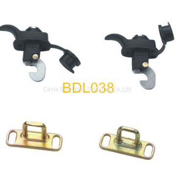 Kinglong rear door lock,Yutong Kinglong Higer Golden Dragon Zhongtong Bus Parts(BDL038)