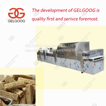 2019 New Design Fully Automatic Sesame Candy Bar Making Machine in Plant photo-2