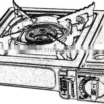 OEM ODM Cool Rolled Steel Cheap Portable Gas Stove High Quality Cooker for Sale Stove photo-6