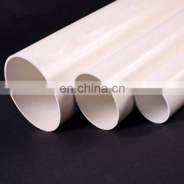 High quality lower price White Plastic pvc pipe for water supply and drainage