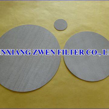 Sintered Porous Filter Disc