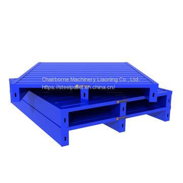 Warehouse Customized Euro Steel Pallet Blue Pallet Price