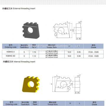 API Oil Tubing Buttress Threading Inserts photo-2