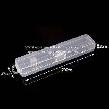 WEISHENG Factory Travel PS Toothpaste Toothbrush Case Plastic Toothpaste Toothbrush Set photo-2