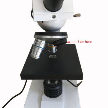 Standard RMS Screw Cap Plastic Black Microscope Objective Lens Cover Microscope Objective Port Dust Cover for Protection photo-2