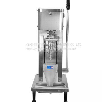 Swirl drill gelato frozen yogurt real fruits ice cream blender/ice blender machine/fruit blender machine  WT/8613824555378