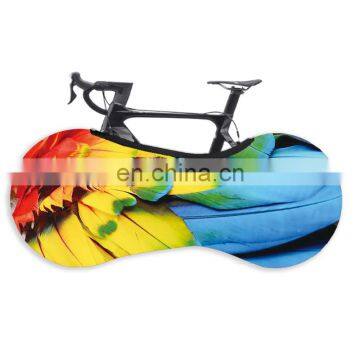 Custom Design Novelty Elastic Dust-proof Bike Sleeve Half Bicycle Cover Bag