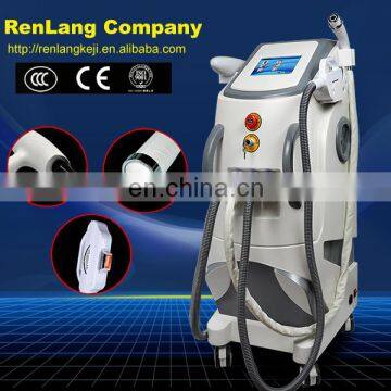 3 in 1 Elight SHR Hair Removal Nd Yag Laser Tattoo Removal RF Cellulite Reduction Machine photo-7