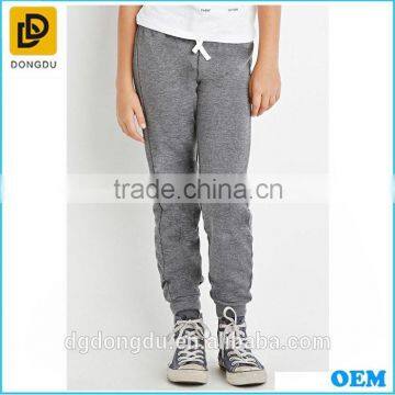 Children clothing factory for girls sports pants design