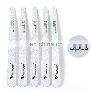 51106 VANALISA Professional Nail File 180/240 Double Side OEM Custom Printed Logo Top Nail File
