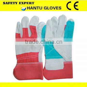 working/glove/HIGH QUALITY WESTERN EUROPE Double palm work gloves safety gloves leather