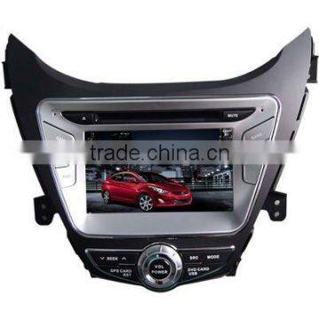 car multimedia navigation for Hyundai Elantra with GPS/Bluetooth/Radio/SWC/Virtual 6CD/3G internet/ATV/iPod/DVR