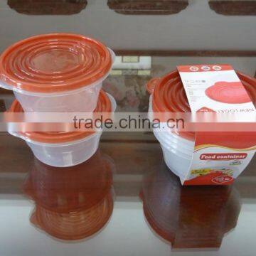 Good selling 2 pcs plastic food storage container 760ml