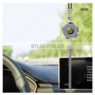 Alloy Hanging Car Perfume Bottle Diffuser/perfume for Use Fragrance Air Freshener Parts Accessory Interior Decor photo-4
