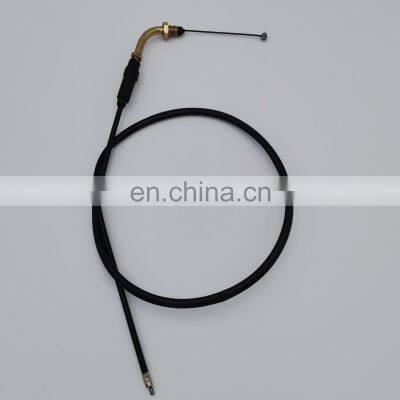 China Motor Accelerator Cable Supplier Black Outer Casing Transmission Line Universal CG125 Motorcycle Throttle Cable photo-2