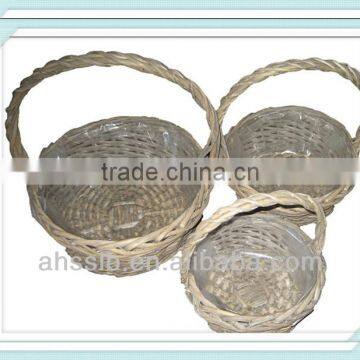 wholesale cheap wicker basket for plant