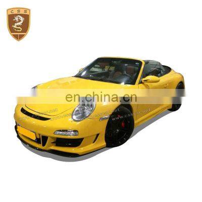 2009-2013 Car Front Rear Bumper Guard Diffuser Carbon Fiber Rear Spoiler Body Kit  For Porsche 911-997 Body Kit For Cars