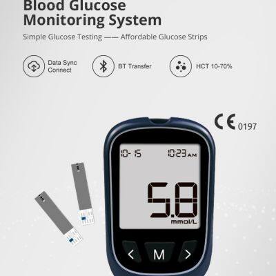 CE MultiFunction Meter Blood Glucose Monitor Device Medical Blood Sugar Tester Diabetes New Blood Glucose Meter photo-5