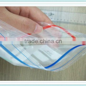 Plastic Printed self sealed zipper bags