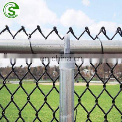 High Quality PVC Coated Green Chain Link Fence