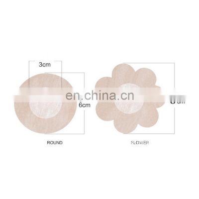 10Pcs/Lot Flower Adhesive Nipple Invisible Bra Pad Covers Pads Body Breasts Stickers Disposable Milk Paste Anti Emptied The Bra