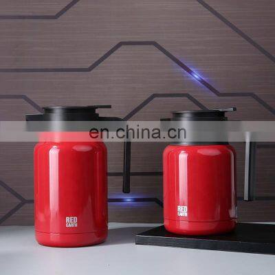 2021 New Design Double Wall Insulated Coffee Pot Dust-proof Spout Food Grade Material Vacuum Coffee Pot