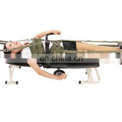 Advanced Automatic Medical Foldable Portable Orthopedic Cervical and Lumbar Traction Stretcher photo-2