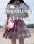 Upper jk uniform girly skirt full suit Autumn/winter irregular bottom skirt pleated skirt dress School uniform mini skirt sexy step A-word hip skirt