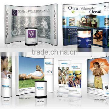 Trade Show Display, Fabric Display Rack, Pop Up Wall Display