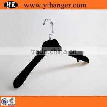 velvet hanger black color clothes hanger