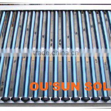 Heat pipe vacuum tune solar collector