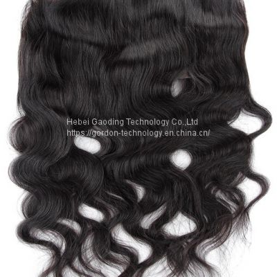 Natrual Color Body Wave 360 Lace Frontal Remy Human Hair Frontal