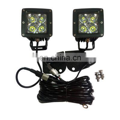 led driving light 40w led work light with holder bracket for jeep jk