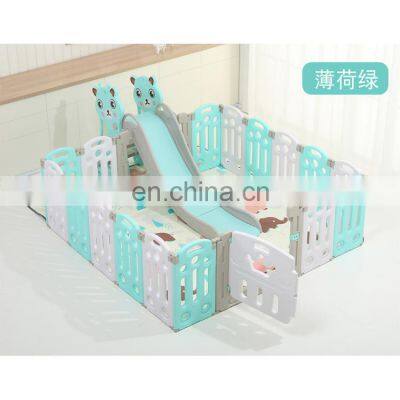 Top Quality Kids Garden Indoor Small Plastic Kids Slide Baby Plastic Fence photo-4