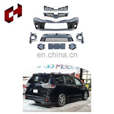 Ch Popular Products Bumper Svr Cover Front Bar Grille Wide Enlargement Body Kits For Toyota Sienna 2011-2016 To 2018