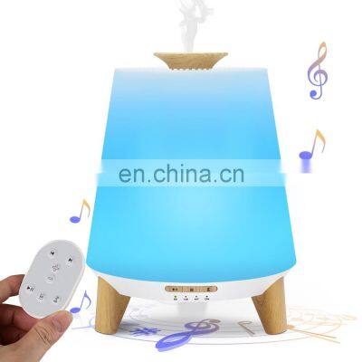 New Trendy Multi Color Lights Ultrasonic Cool Mist Oil Essential Ultrasonic 2021 300 ml Diffuser With Remoter